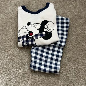 Excellent Condition Baby Gap Mickey Mouse Pajamas